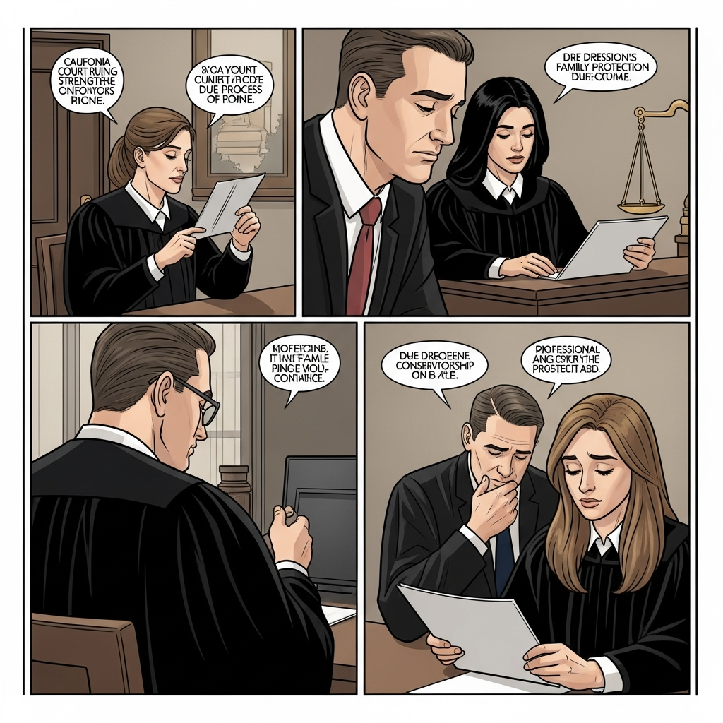 News 1 California Court Ruling Strengthens Due Process Rights in Temporary Conservatorships: Conservatorship of A.E.