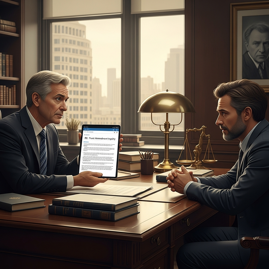 Can Emails to Your Attorney Amend Your Trust? California Court Says No. 1 Can Emails to Your Attorney Amend Your Trust? California Court Says No.