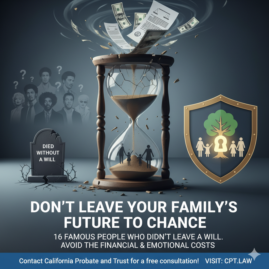 16 Famous People Who Didn't Leave a Will: Estate Planning Lessons 1 Generated Image January 06 2026 3 09PM