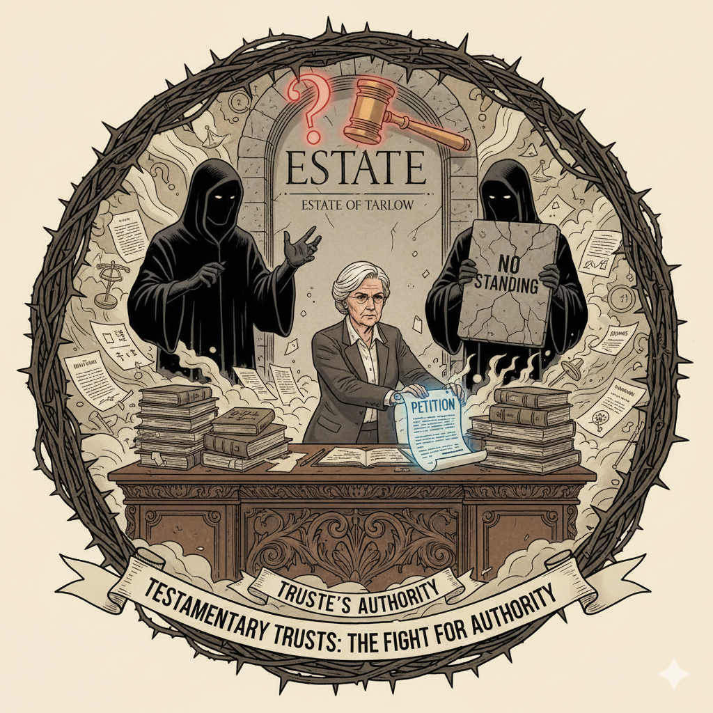 Can a Trustee of a Testamentary Trust File a Petition in an Estate Proceeding? Understanding Estate of Tarlow 1 Generated Image January 15 2026 10 57AM