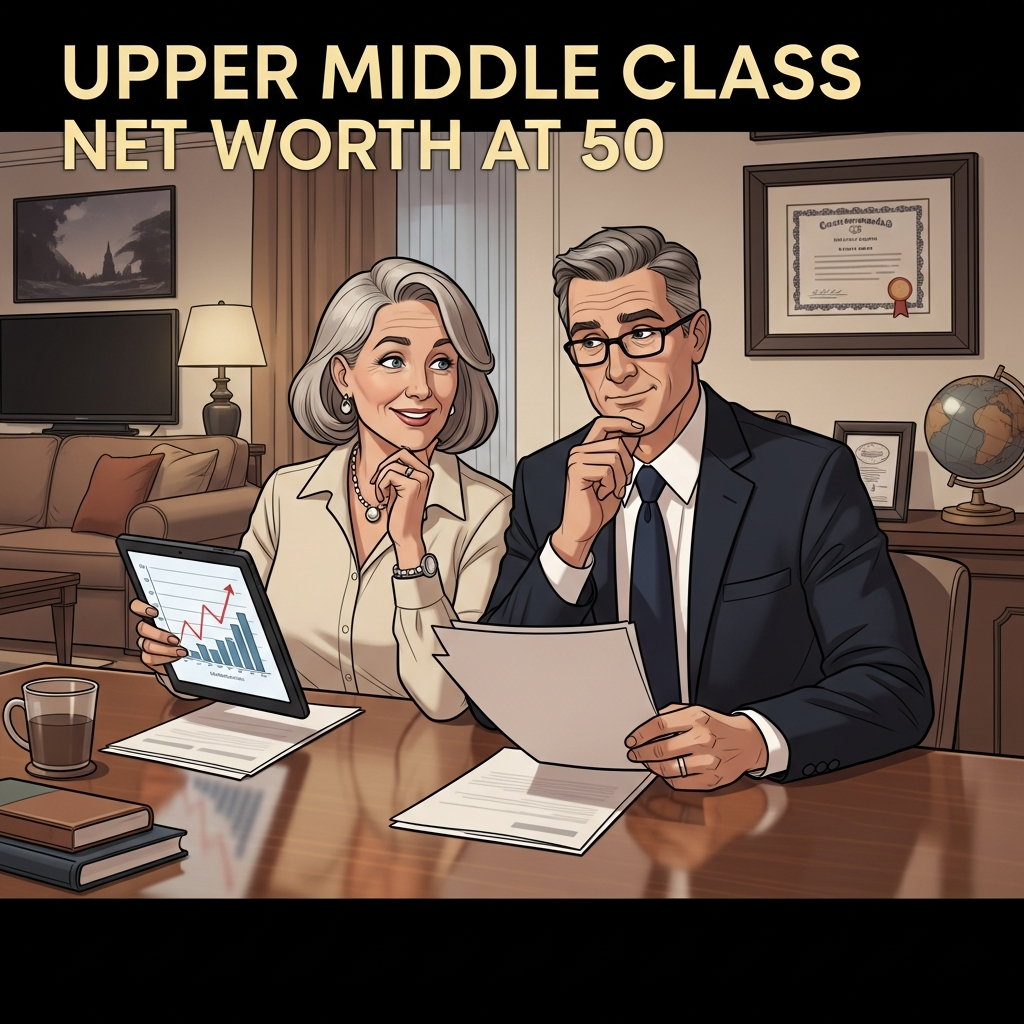 Here’s the Minimum Net Worth Considered To Be Upper Middle Class at 50 1 Here’s the Minimum Net Worth Considered To Be Upper Middle Class at 50