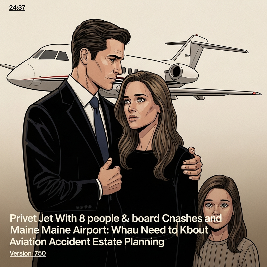 Private Jet With 8 People Aboard Crashes at Maine Airport 1 Private Jet With 8 People Aboard Crashes at Maine Airport