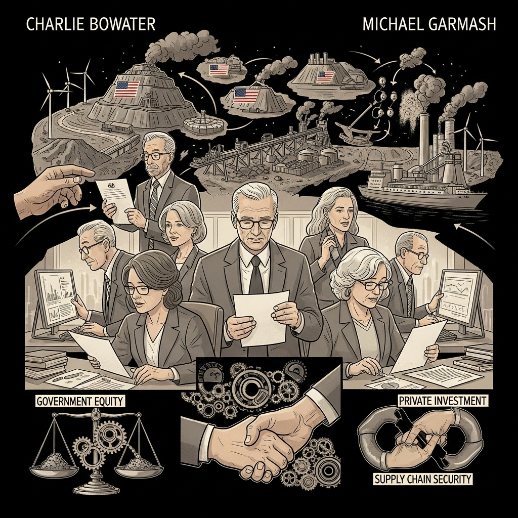 # USA Rare Earth Federal Investment: What Managing Critical Mineral Assets Need to Know About Government Equity Stakes and Supply Chain Security 1 # USA Rare Earth Federal Investment: What Managing Critical Mineral Assets Need to Know About Government Equity Stakes and Supply Chain Security