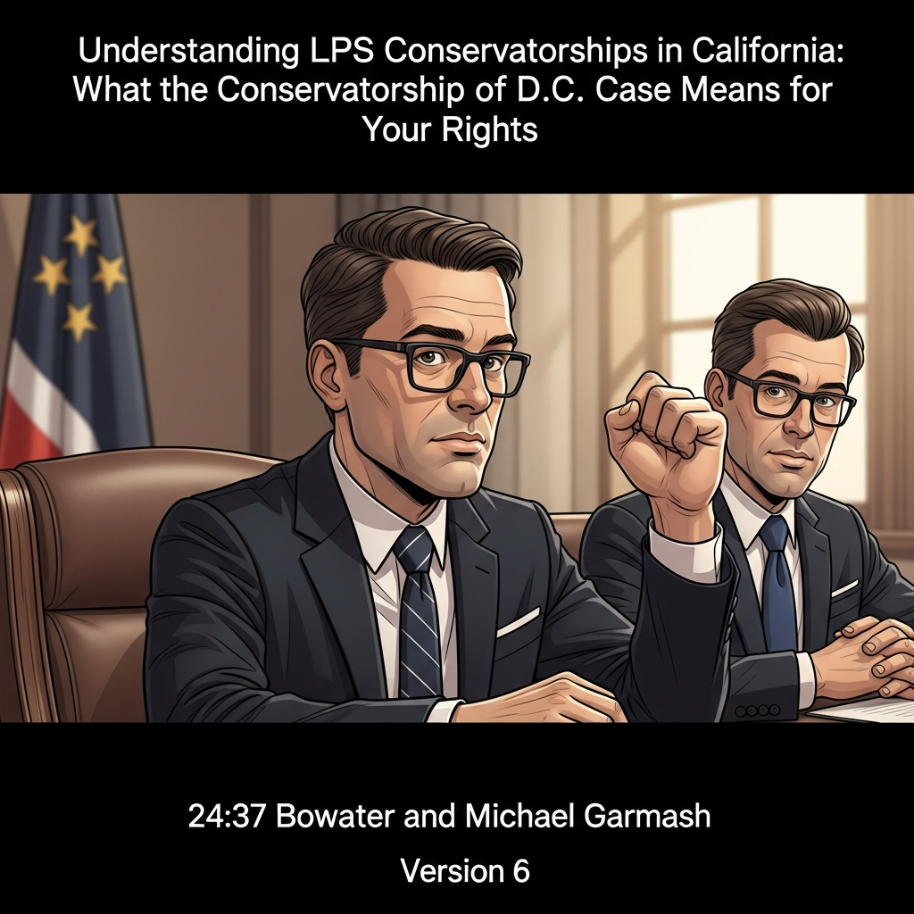 Understanding LPS Conservatorships in California: What the Conservatorship of D.C. Case Means for Your Rights 1 Understanding LPS Conservatorships in California: What the Conservatorship of D.C. Case Means for Your Rights