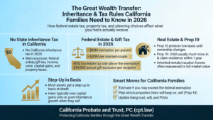 Knowledge Base 5 The Great Wealth Transfer: What California Families Need to Know About Inheritance Tax Rules in 2026