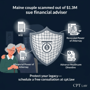 Knowledge Base 3 Maine couple scammed out of $1.3M sue financial adviser