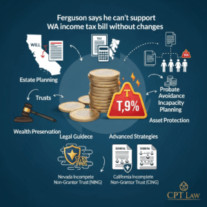 Knowledge Base 3 Ferguson says he can’t support WA income tax bill without changes - California Legal Guide | CPT Law