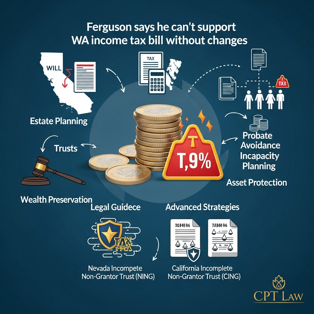 Ferguson says he can’t support WA income tax bill without changes - California Legal Guide | CPT Law 1 Ferguson says he can’t support WA income tax bill without changes - California Legal Guide | CPT Law