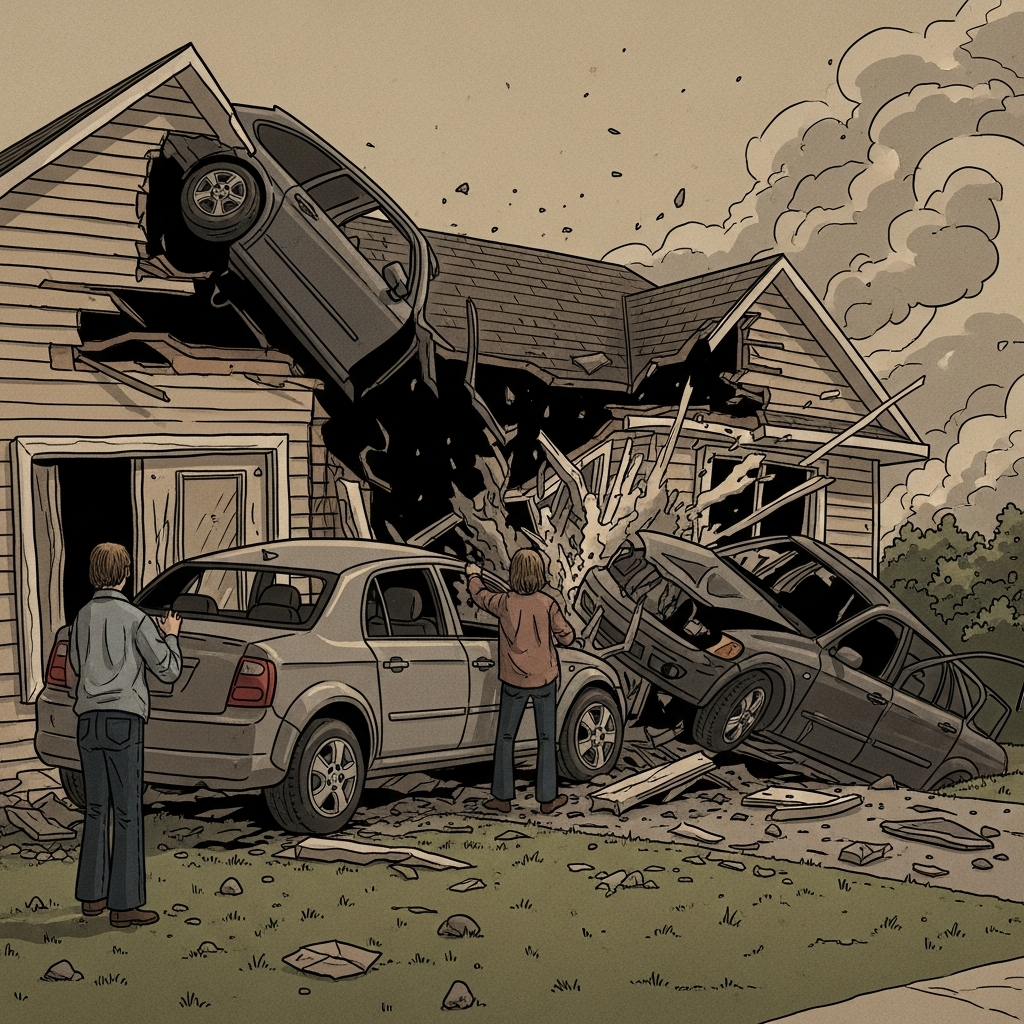 Driver Hospitalized After Crashing Into Roseville Home: What California Families Should Know About Liability, Insurance, and Estate Protection 1 Driver Hospitalized After Crashing Into Roseville Home: What California Families Should Know About L