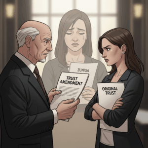 Knowledge Base 6 Diaz v. Zuniga: Trust Amendment Rules in California and Why Following the Trust’s Method Matters - C