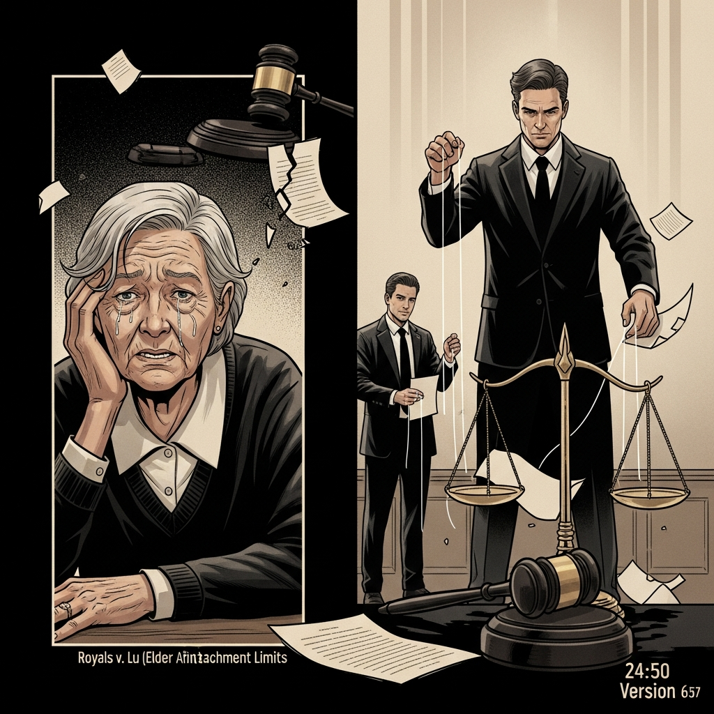 Royals v. Lu (Elder Financial Abuse Attachment Limits) - California Legal Guide | CPT Law 1 Royals v. Lu (Elder Financial Abuse Attachment Limits) - California Legal Guide | CPT Law