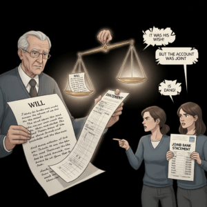 Knowledge Base 2 Placencia v. Strazicich: Joint Bank Accounts and Inheritance Disputes in California - California Leg