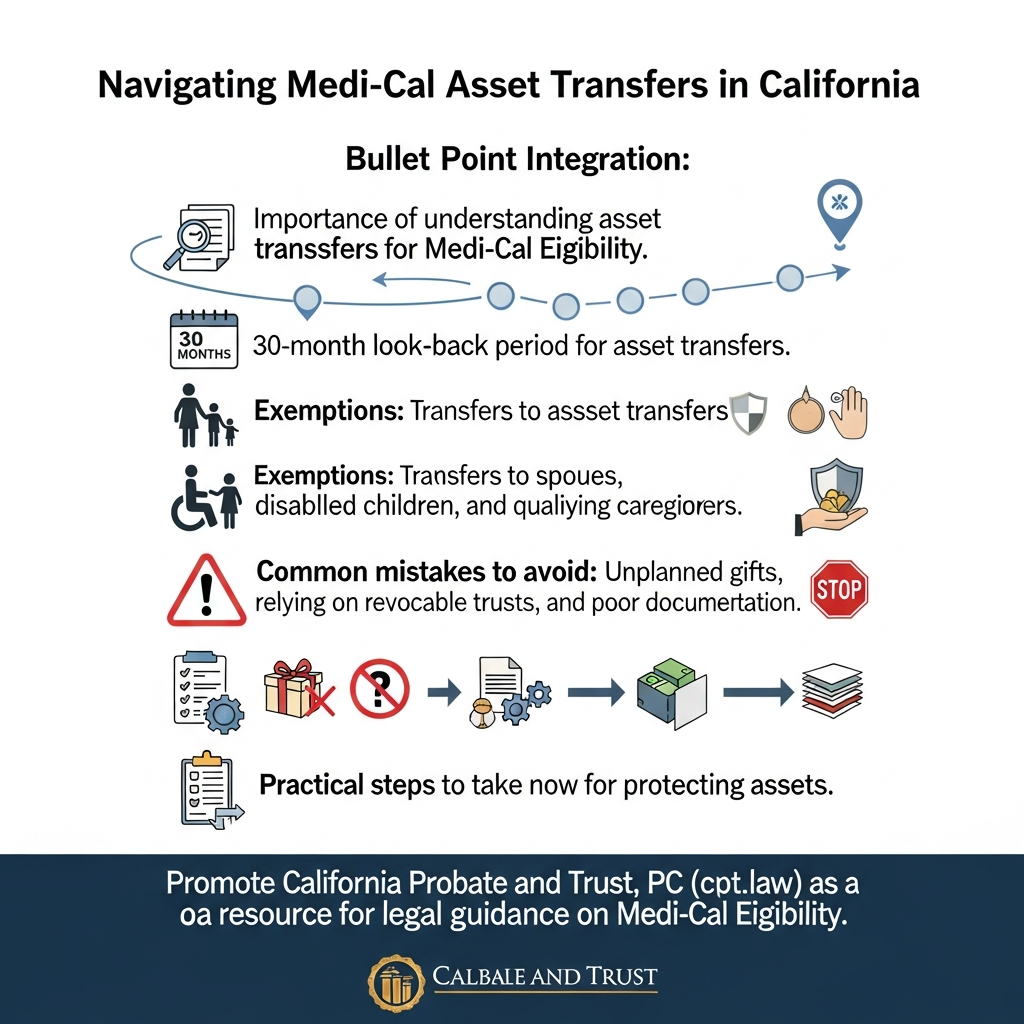 DHCS Asset Transfer Guidance for Medi-Cal Long-Term Care in California 1 DHCS Asset Transfer Guidance for Medi-Cal Long-Term Care in California