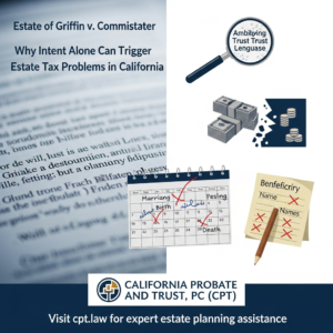 Knowledge Base 1 Estate of Griffin v. Commissioner: Why Intent Alone Can Trigger Estate Tax Problems in California