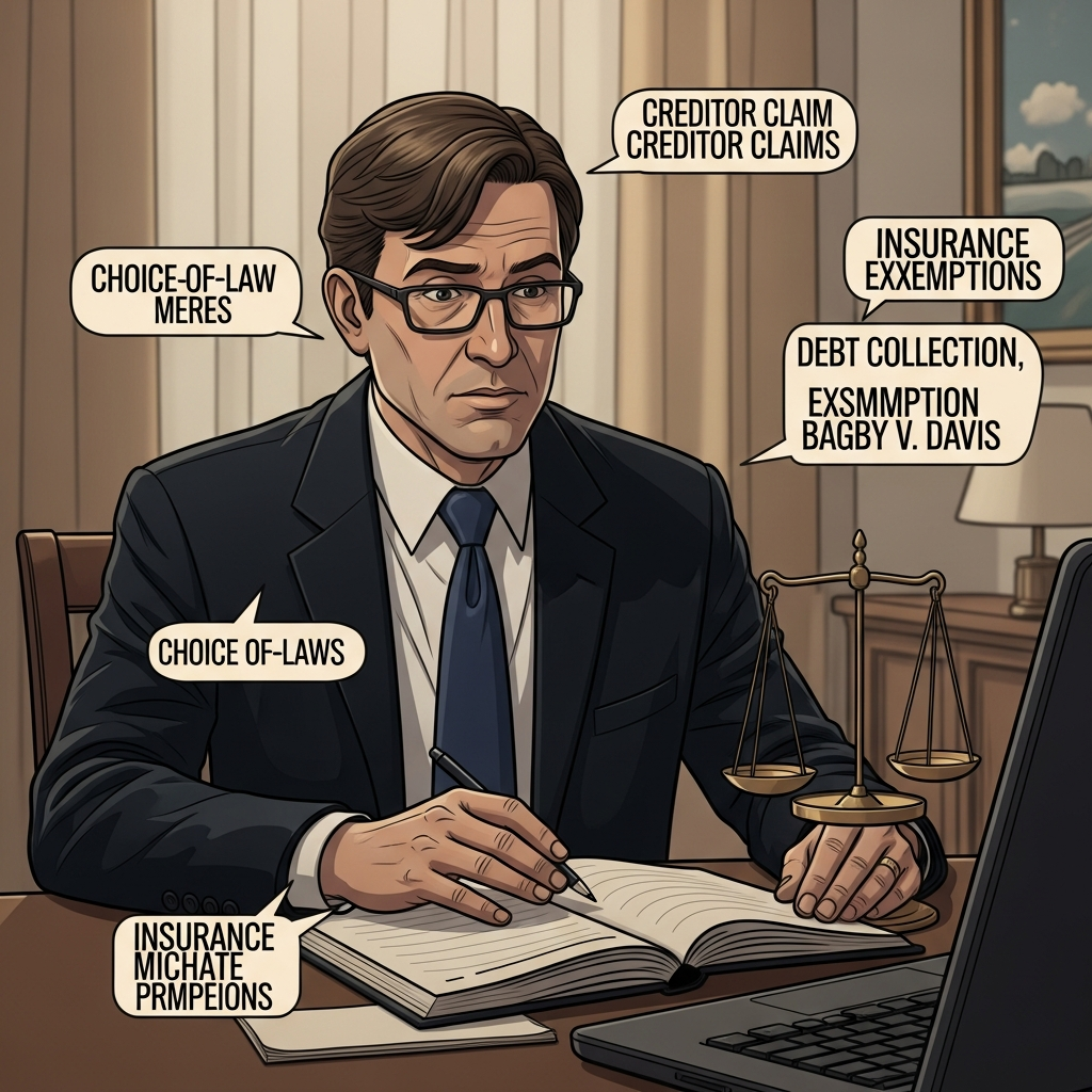 CA Appellate Court Hands Down Interesting Choice-of-Law, Debt Collection Insurance Exemption Rulings in Bagby v. Davis 1 CA Appellate Court Hands Down Interesting Choice-of-Law, Debt Collection Insurance Exemption Rulings