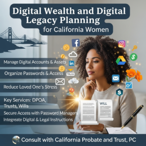 Knowledge Base 2 Digital Wealth and Digital Legacy Planning for California Women: Accounts, Passwords, Photos, and Le